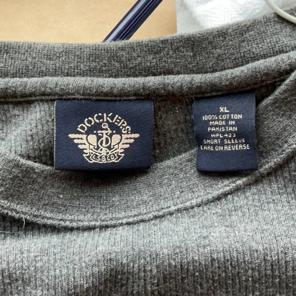 🎣 Dockers Crewneck Ribbed Cotton Pullover 🎣 - Picture 2 of 6